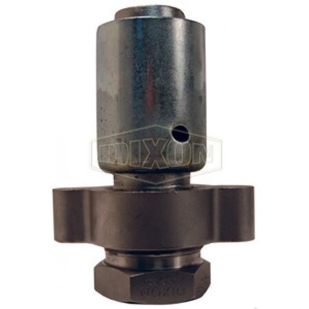 Dixon Boss Holedall Hydraulic Fitting, Adapter, 1-1/2 in, SS, Domestic RGF61P1